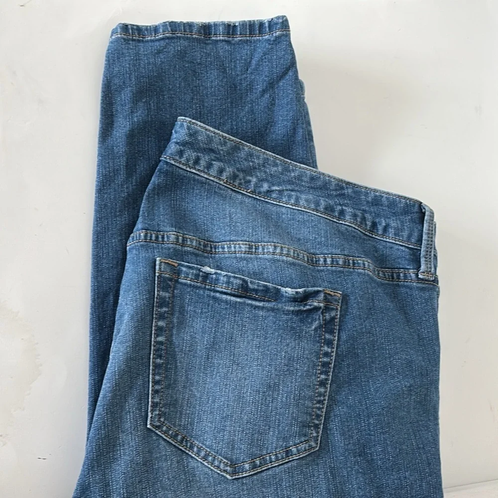 Torrid Jeans 20 Perfect Skinny Ankle Vintage Stretch Faded Blue Wash Casual Chic - Picture 2 of 13